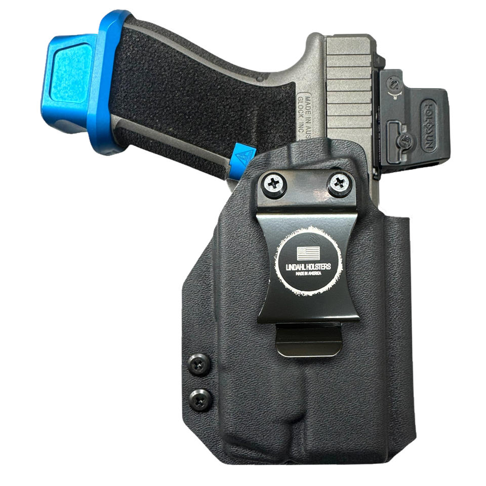 IWB Kydex Holster for Glock 19 / 19X / 45 with Olight PLX Light