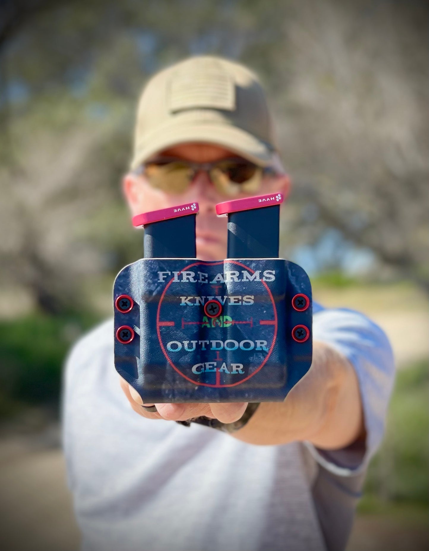 DUAL PISTOL MAGAZINE CARRIER SHELLS