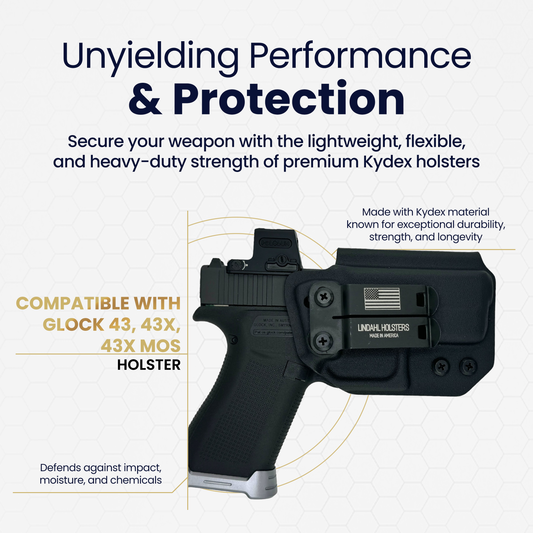 GLOCK 43/X IWB HOLSTER