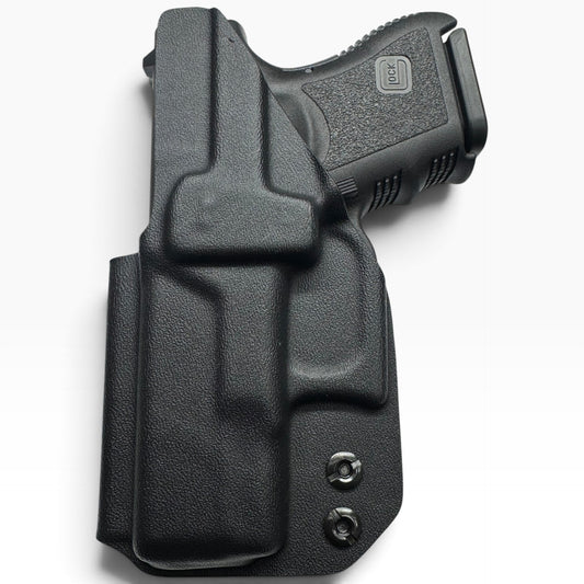 GLOCK 26 IWB BLACK LINDAHL HOLSTER.