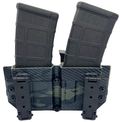 AR-15 OWB DUAL MAGAZINE CARRIER SHELLS