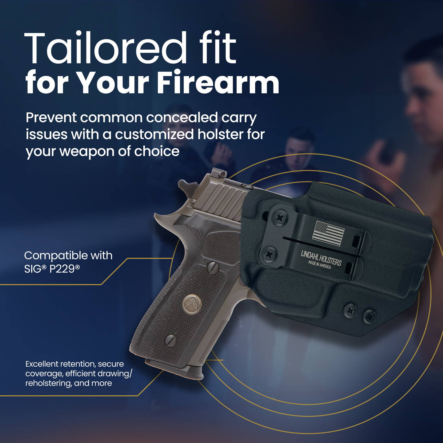 SIG SAUER® P229® COMPATIBLE IWB HOLSTER