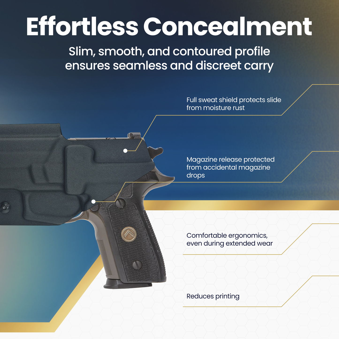 SIG SAUER® P229® COMPATIBLE IWB HOLSTER