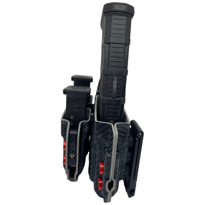 AR-15 OWB DUAL MAGAZINE CARRIER SHELLS