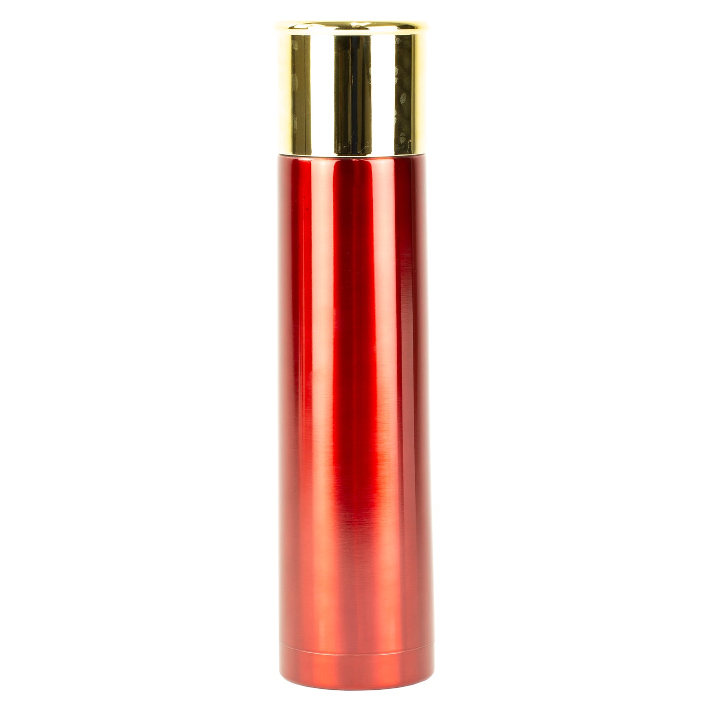 12 Gauge Shotgun Shell Thermos Bottle – 1 Liter Red Insulated Stainless Steel Travel Flask