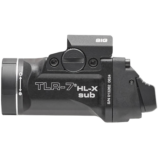 SIG TLR-7 HL-X sub tactical light on a white background