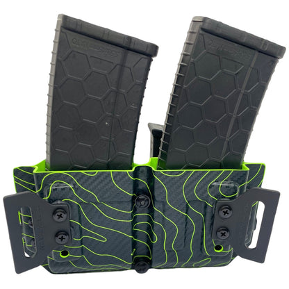 AR-15 OWB DUAL MAGAZINE CARRIER SHELLS