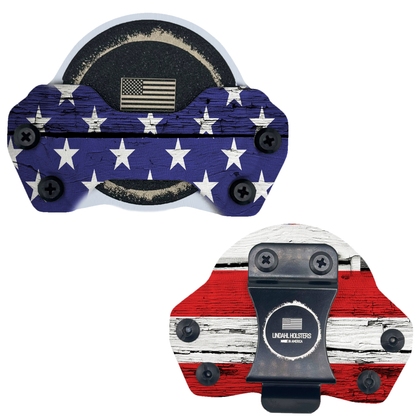 WOODEN AMERICAN FLAG