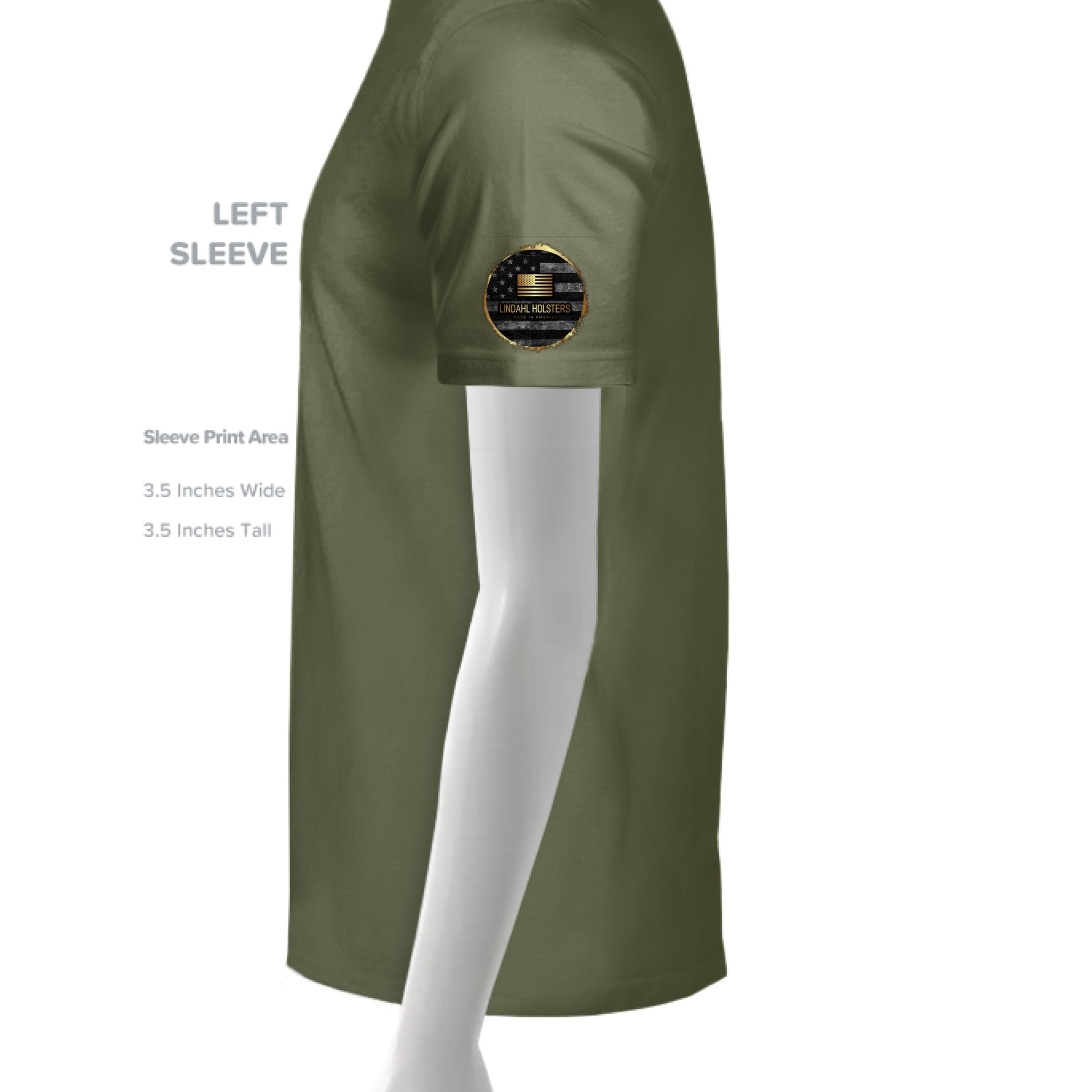 MILITARY GREEN - SLEEVE_LEFT