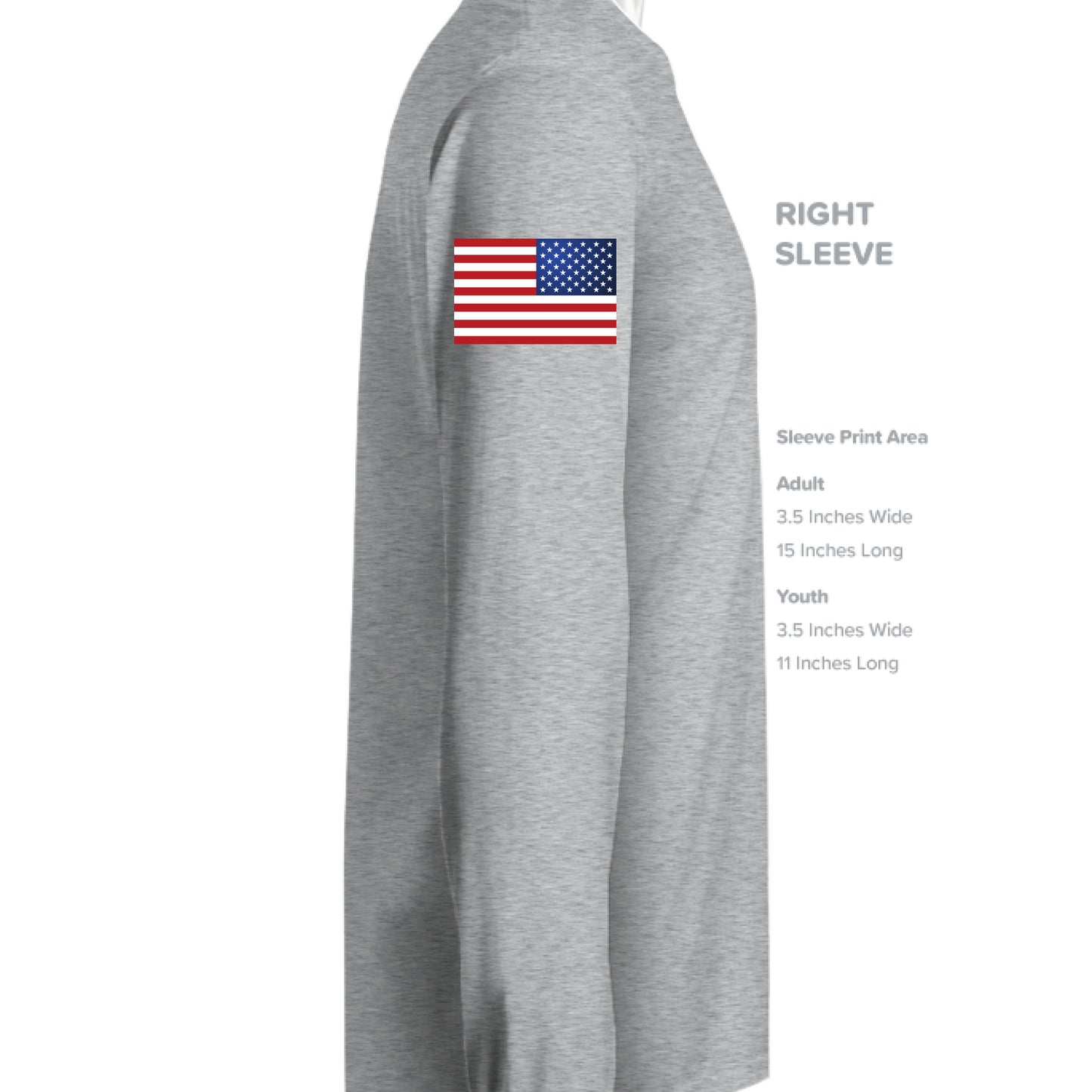 Heather Gray (90/10) - SLEEVE_RIGHT